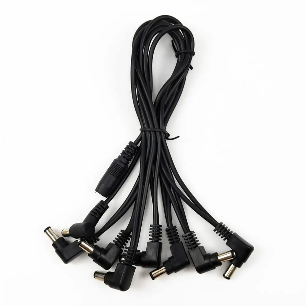 Miwayer Daisy Chain Cable 1 to 2~10 Guitar Pedal Power Cable Guitar Pedal Power Cable 9V DC Daisy Chain for Effect Pedals