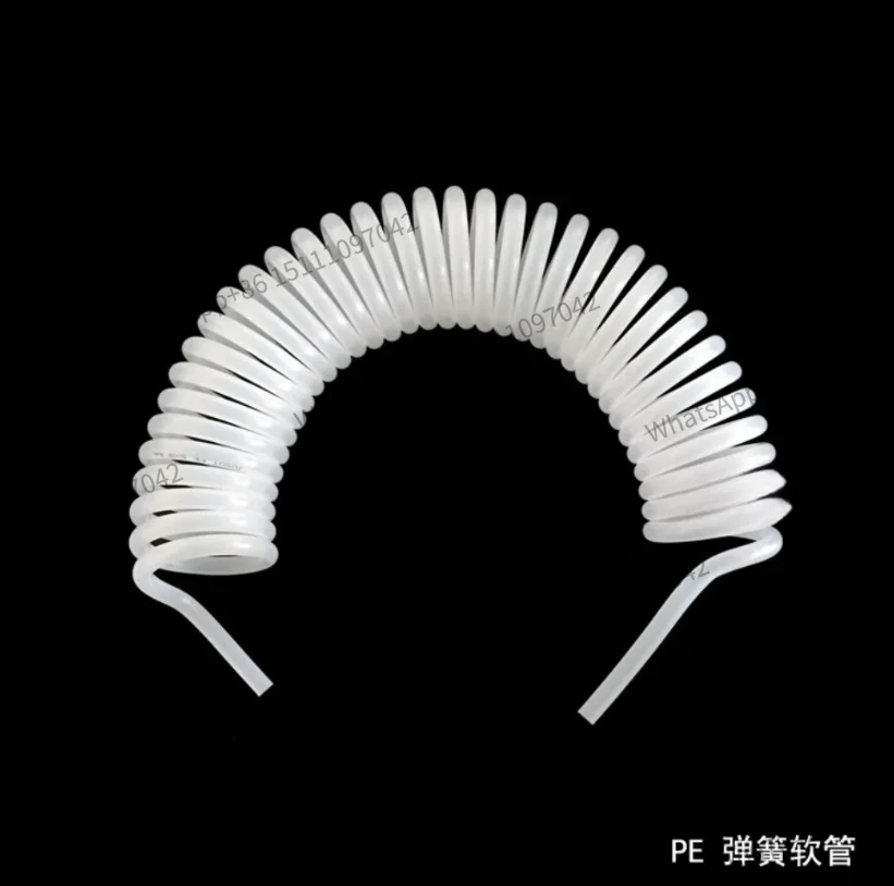 for  LLDPE spring pipe PE snake type PE telescopic coil spiral hose corrosion resistance