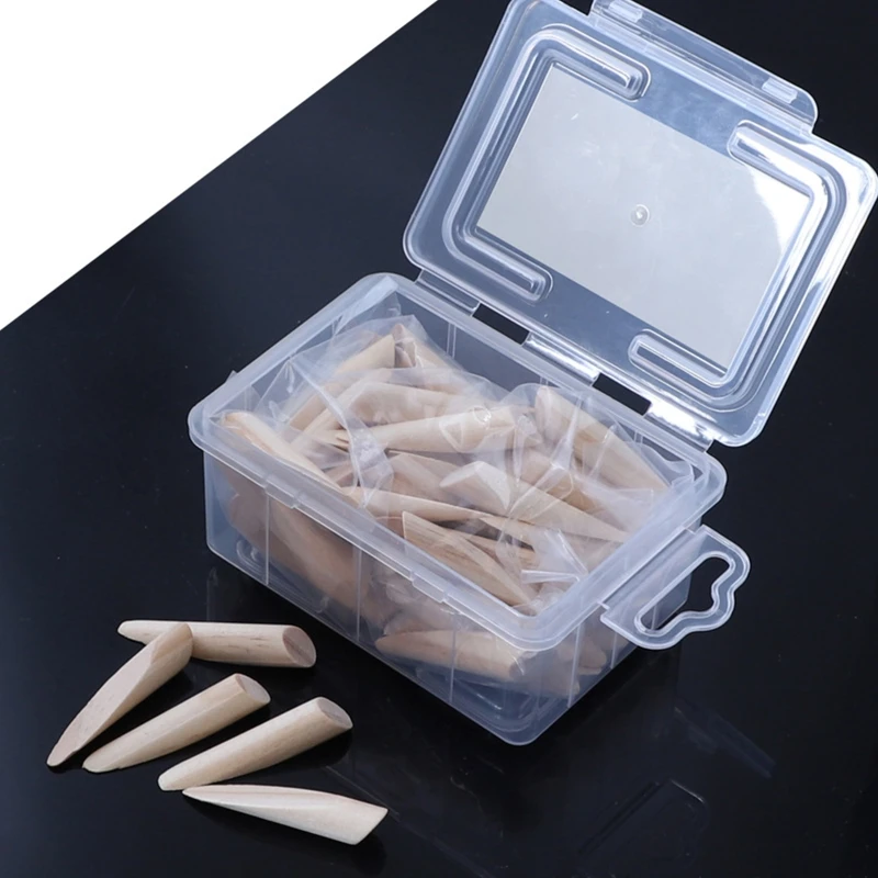 

50 Pieces/Set 9.5mm Pocket Hole Plugs Convenient Oblique Hole Plug Woodworking Drilling Tools Locator Accessories