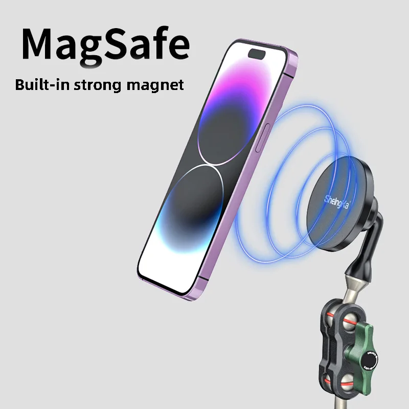 New Suction Cup with Ball Head Stands Car Windshield Magnetic Mount Holder for Gopro Hero SJcam DJI OSMO Cameras Mobile Phones