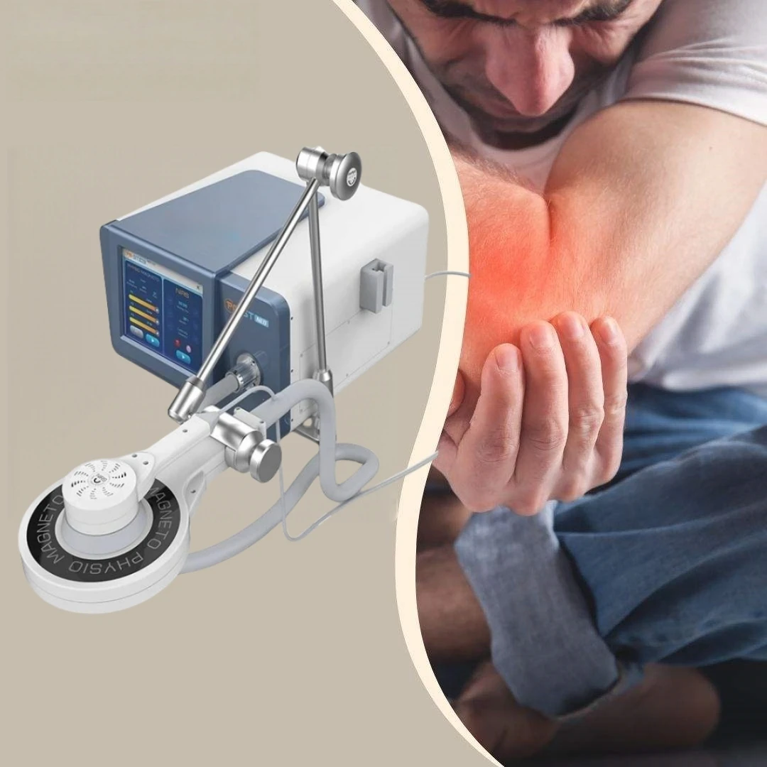 PMST NEO Non Invasive Safe 808NM 650NM Magneto Physiotherapy Equipment Pain Magneto With Laser 808nm 650nm Cold Laser Therapy
