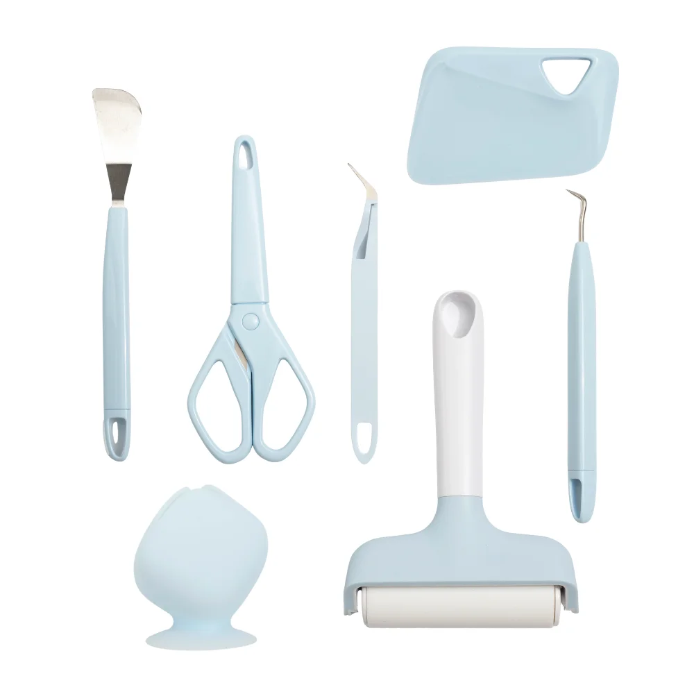 

7 Pcs Vinyl Weeding Tool Set Weeding Tools for DIY Projects Durable scraper pickers and accessories for vinyl making and cutting