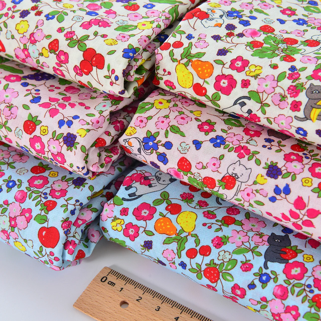 40-pecas-de-tecido-de-algodao-puro-com-estampa-floral-e-bordado-shu-para-vestuario-diy-vestidos-camisas-e-artesanato-com