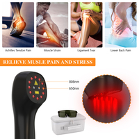 KTS 2X808nm Laser Therapy Device for Body Pain Relief Keen Pain Shoulder Sport Injuries Arthritis For Human Pet Wounds Healing