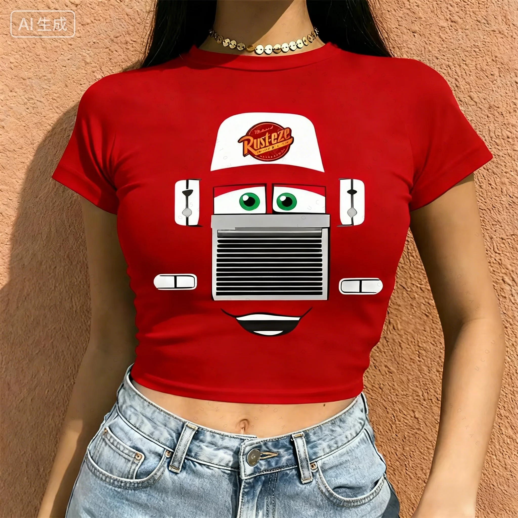2026 Humorvolle und witzige klassische Anime-T-Shirts für die ganze Familie – Partnerlook für Paare, Kinder, niedliche Autos, Film- und Eltern-Kind-Urlaubs-Wander-Tops – Detail 14