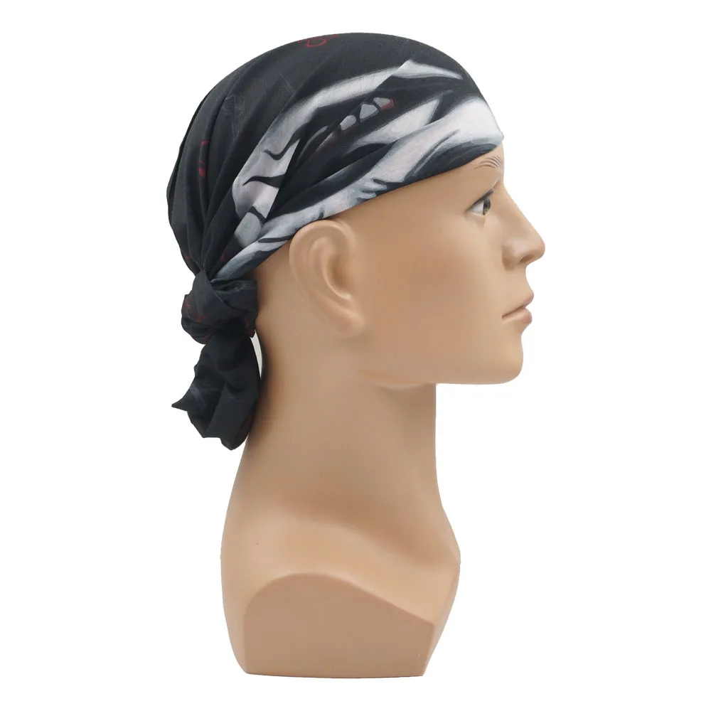 남성용 여성용 광대 페이스 커버 방진 UV 보호 Quickdry Neck Gaiter 아트 인쇄 Balaclava Cycling 하이킹 Undercap Bandana