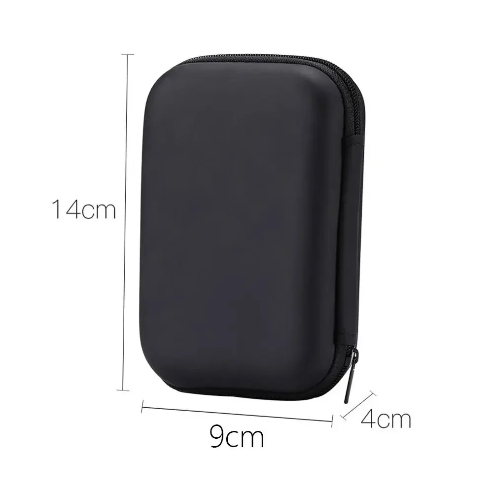 Pouch Case Carry Headphone Headset Accessories Earphone Bag Storage Box Hard Drive Disk Case 2.5