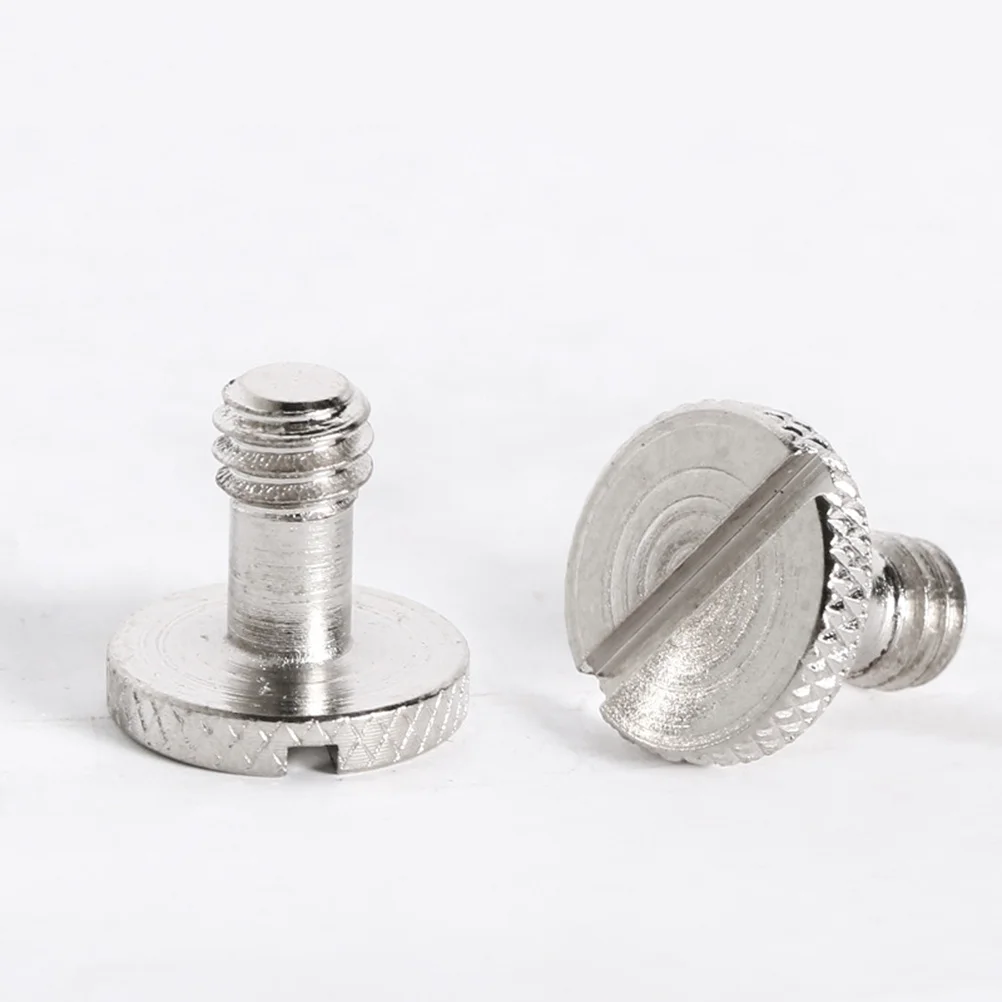 

5 PCS Camera Mount Flat Head Screw for Tripod Light Stand Adapter Gimbal Quick Release