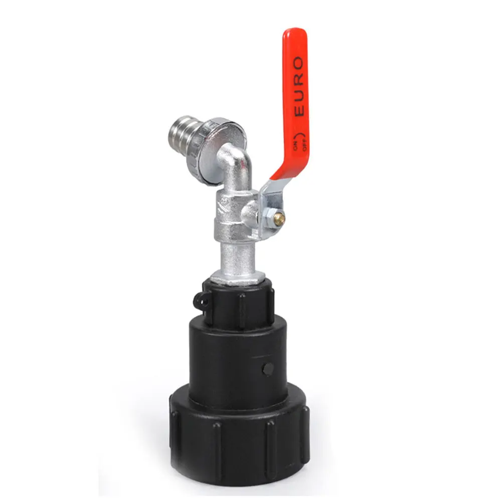 

Ball Valve IBC Faucet Connector Water Management System Ball Valve Garden Accessory Compatible With S60 X 6 IBC Tanks