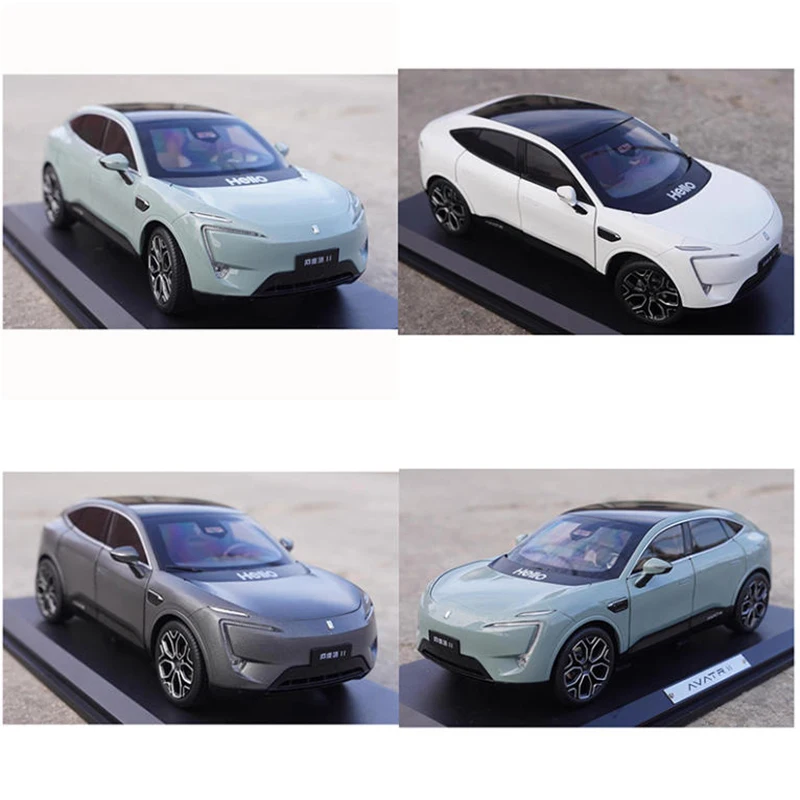 

Diecast 1:18 AVATR 11 Alloy Full Open Car Model Static Collection Decorated Holiday Gifts Toys