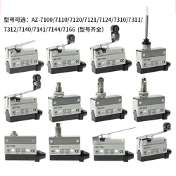 Waterproof Micro Switch, Travel Limit Switch, Straight 90Degree Roller Lever, 10A 250VAC, AZ-7312, AZ-7311, AZ-7121, AZ-7310