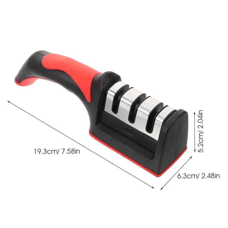 Internet Celebrity Knife Sharpener Home Multifunctional Practical Threestage Sharpening Stone Fast Ceramic Sharpening Stone Tool