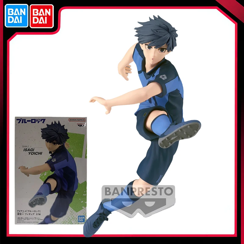 Bandai Original Banpresto Japan Anime Blue Lock Yisagi Yoichi Action Figure Collectible Model Toy Doll Statue Boy Festival Gift