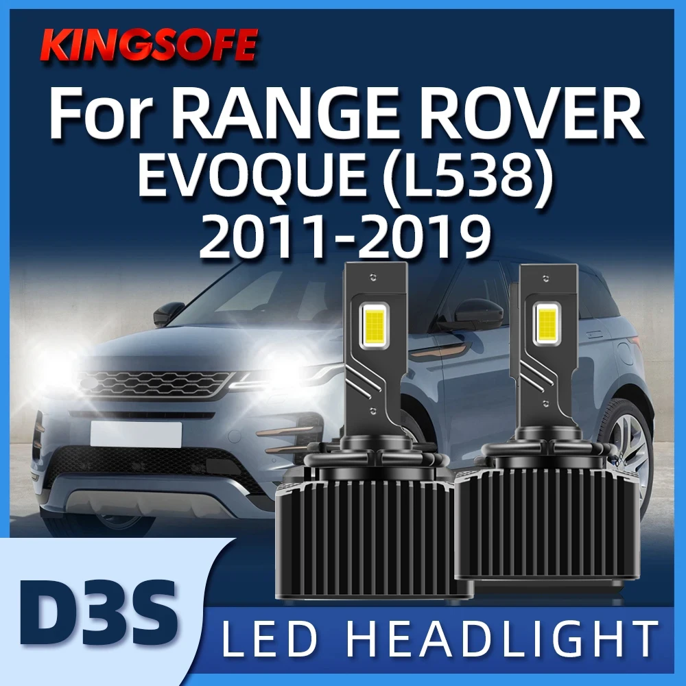 

Roadsun LED Headlight D3S HID light Super Bright For RANGE ROVER EVOQUE (L538) 2011 2012 2013 2014 2015 2016 2017 2018 2019