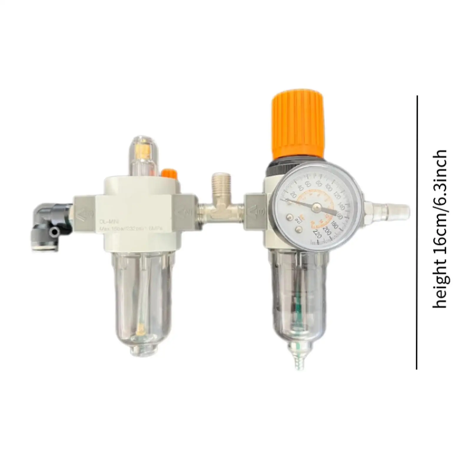 Oil Water Separator Durable Plastic Tire Changer Tool Air Regulator Valve for Maintenance and Repair