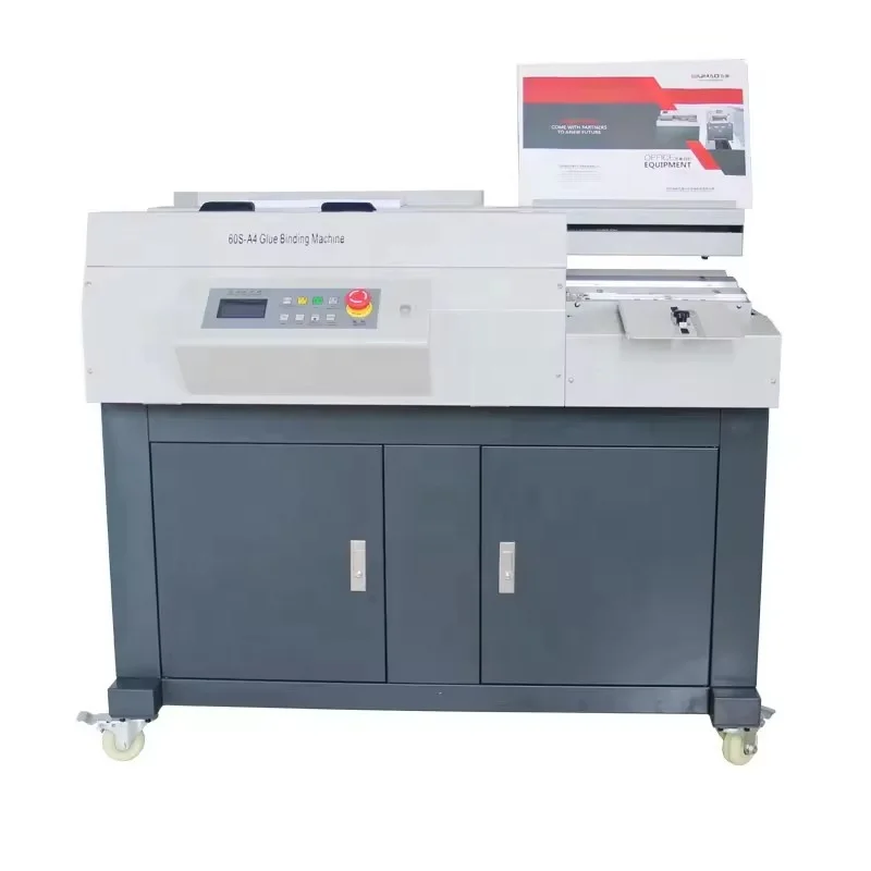 

Hot Glue Hardcover Photo Paper Note Book Binder A4 A3 Semi Automatic Perfect Book Hot Melt Adhesive Binding Machines