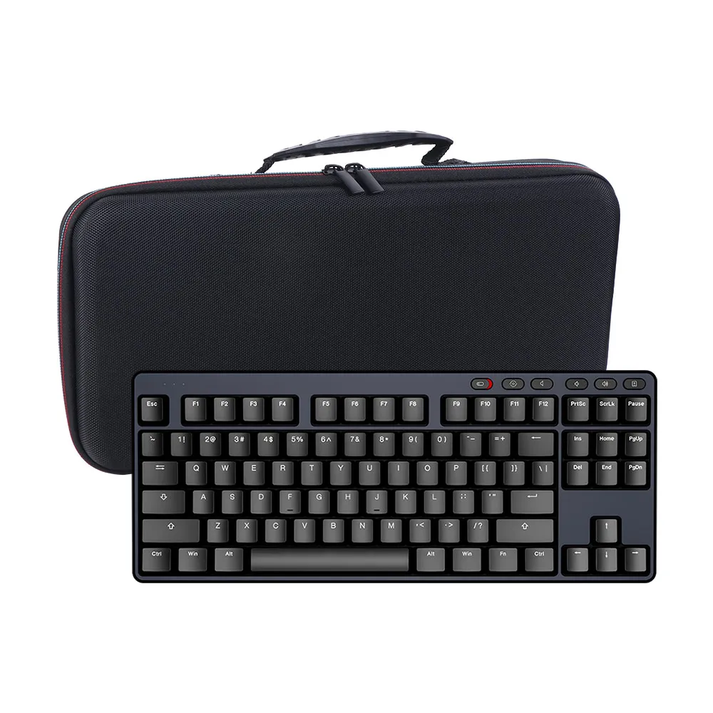 

Portable EVA Keyboard Hard Shell Bag Dustproof Sturdy Keyboard Carrying Bag Shockproof Large Capacity Keyboard Case Pouch Travel