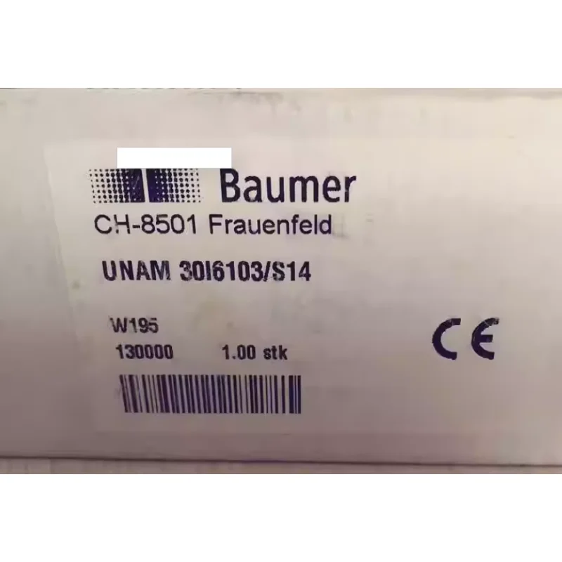 

Новый оригинальный ультразвуковой датчик Baumer UNAM 30I6103/S14 3016103/S14 CH-8501