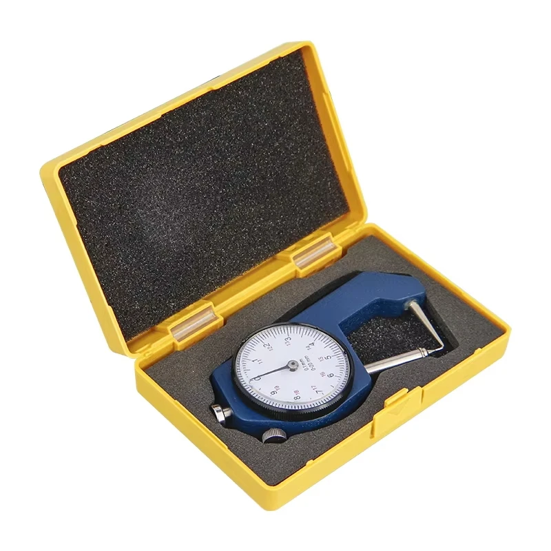 HAMPTON Zifferblatt Dicke Gauge 0-10/0-20mm Dicke Meter Tester für Leder Papier Breite Messung Instrument Werkzeuge