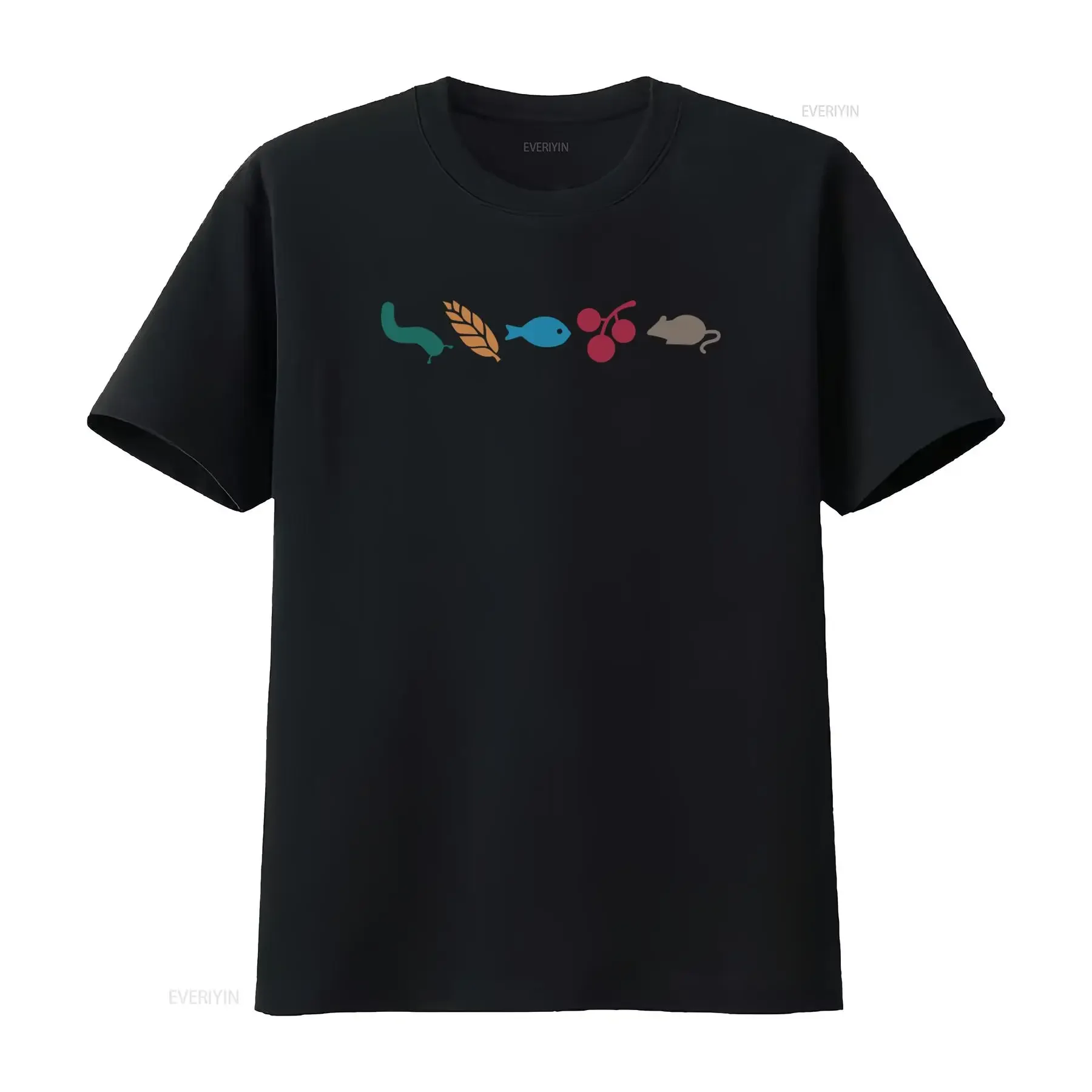 Wingspan Youth T Shirt Board Game Inspired Food Tokens Design for Kids vintage Washed homme fashion Stylish streetwear