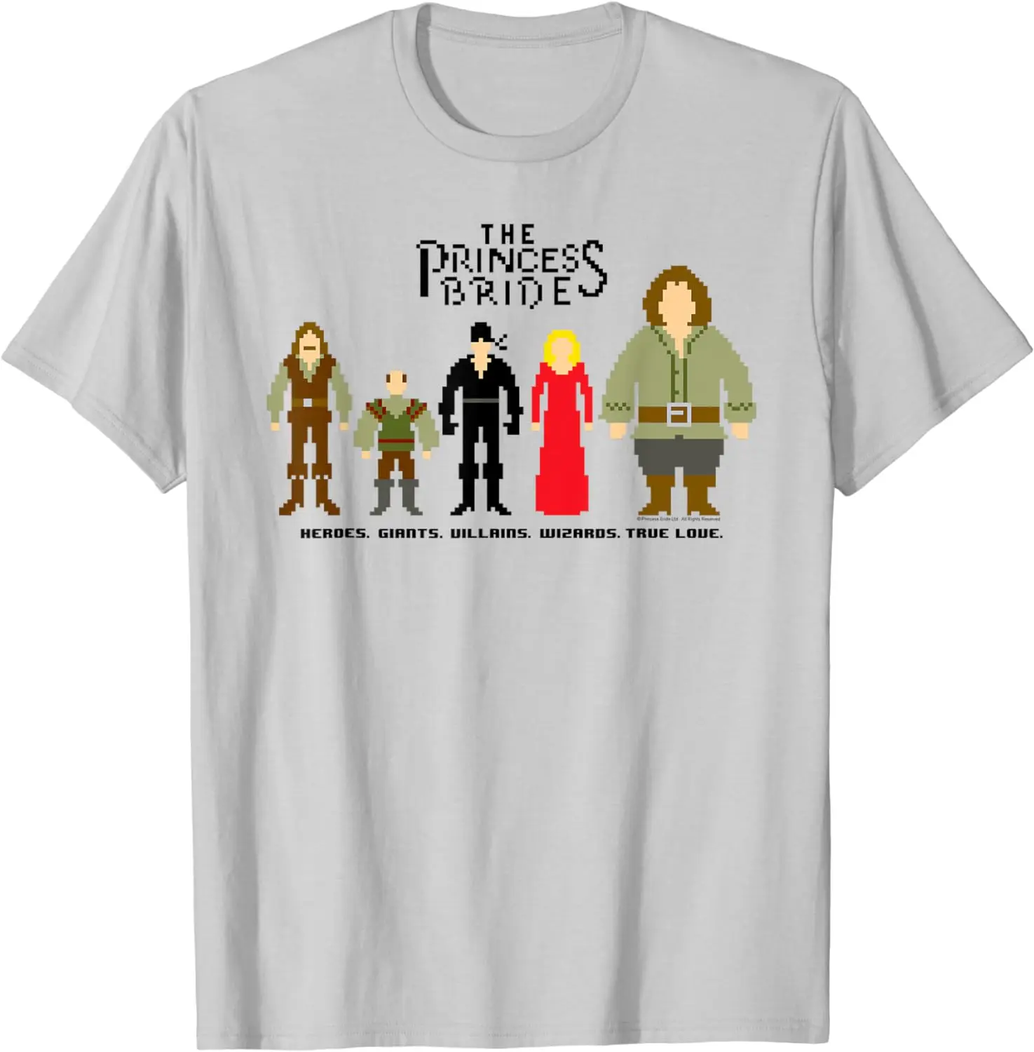 The Princess Bride 8 Bit T-Shirt