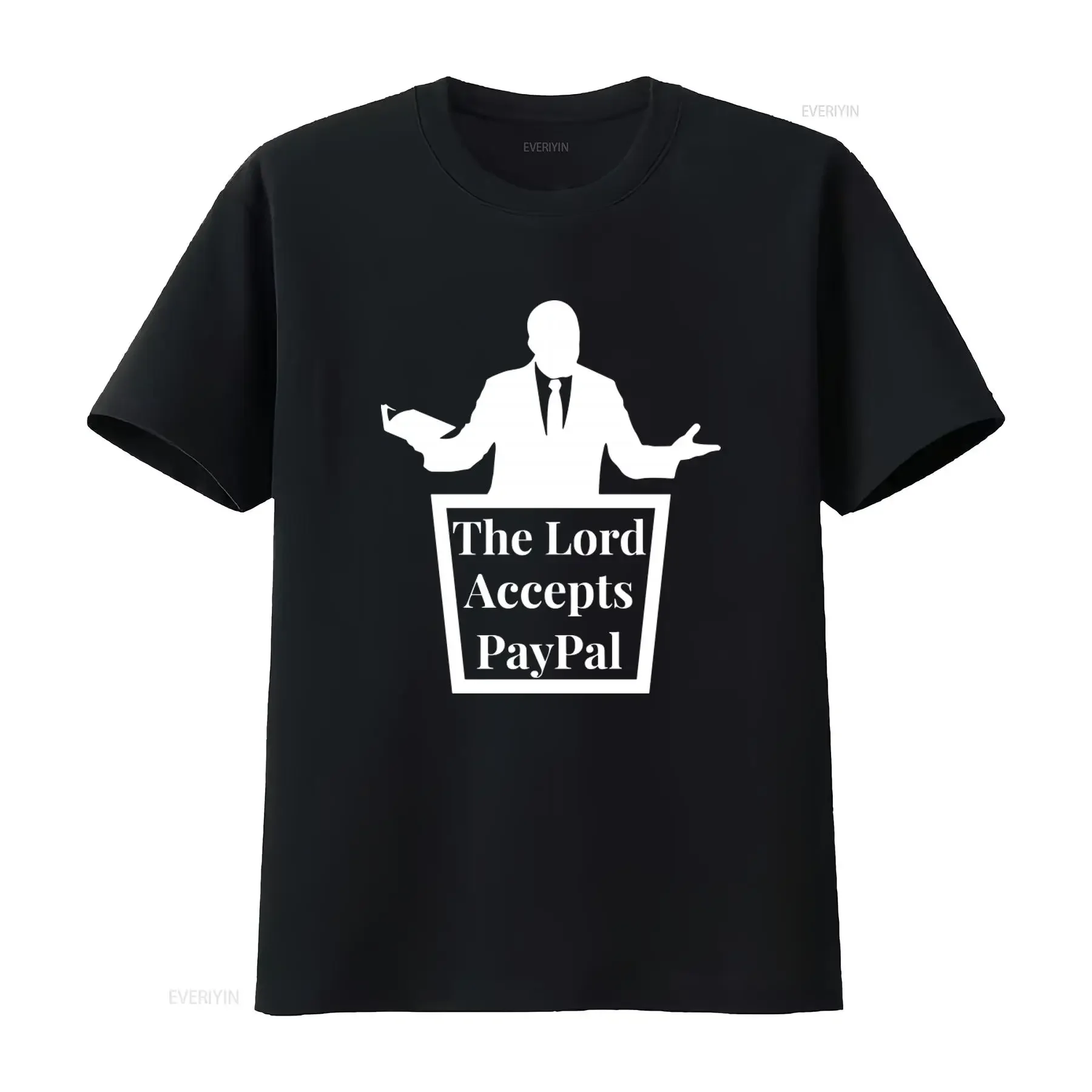 All Hail The ScamVangelists Lord Accepts PayPal T Shirt vintage Washed Stylish designer clothes streetwear graphic Soft