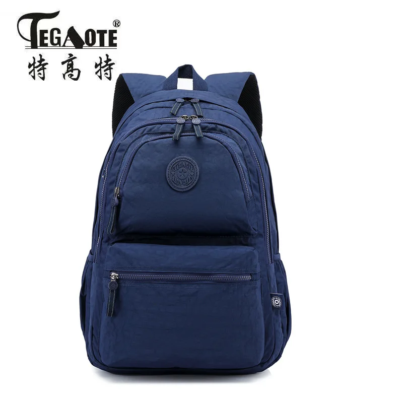 Versatile Student Bag New Backpack Fashion Waterproof Nylon Travel Bags Students High Capacity Leisure Light Outdoor Backpacks