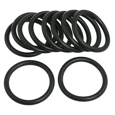 

10 Pcs 55mm x 5.7mm Nitrile Rubber NBR Sealing O Rings Gaskets Washers