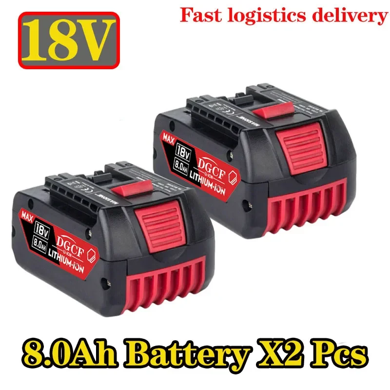 NEW 18V 8.0Ah Ersatz Batterie für Bosch 18V Professionelle System Cordless Werkzeuge BAT609 BAT618 GBA18V80 18650 Zelle