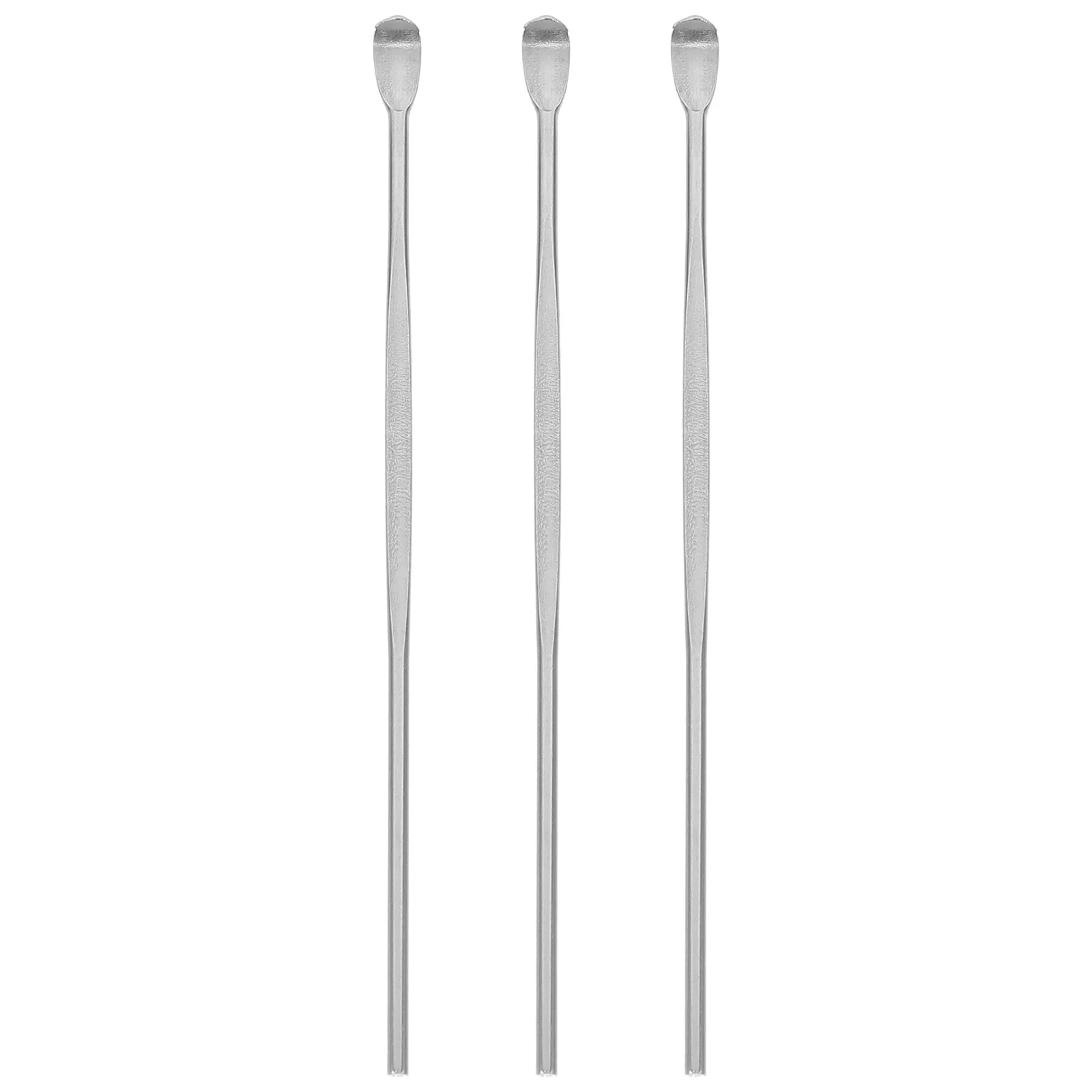 

3Pcs Ear Picks Metal Stainless Steel 8cm Portable Safe Ear Wax Remover Cleaner Stainless Steel