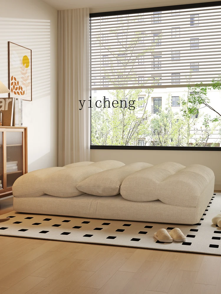 Multi-Functional Small Apartment Single Double Retractable Folding Lazy Sofa Bed Sleeping and Lying Tatami Folding Floor Mat