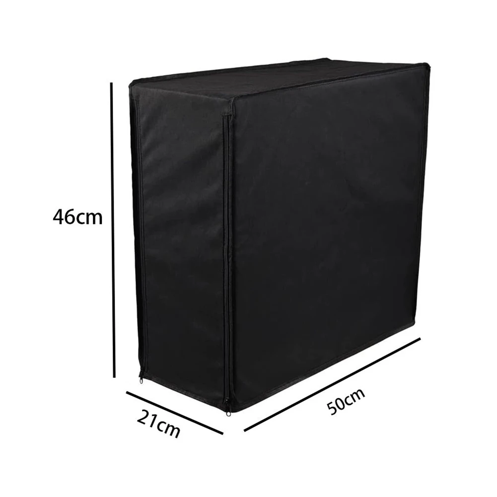 Oxford Cloth Cover Computer Dust Cover Dust Protection 62x26x52cm 420D Oxford Cloth Foldable Storage For Desktop Computers