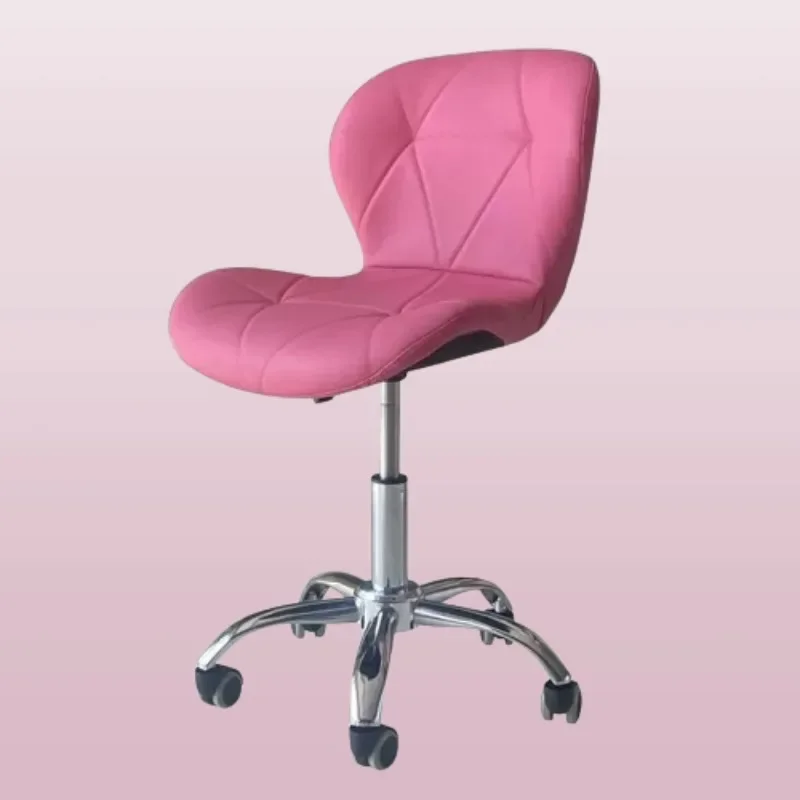 Professional Manicure Chair Hairdressing Salon Complete Furniture Nail Beauty Swivel Equipment Toilet Dressing Table Iron Chairs