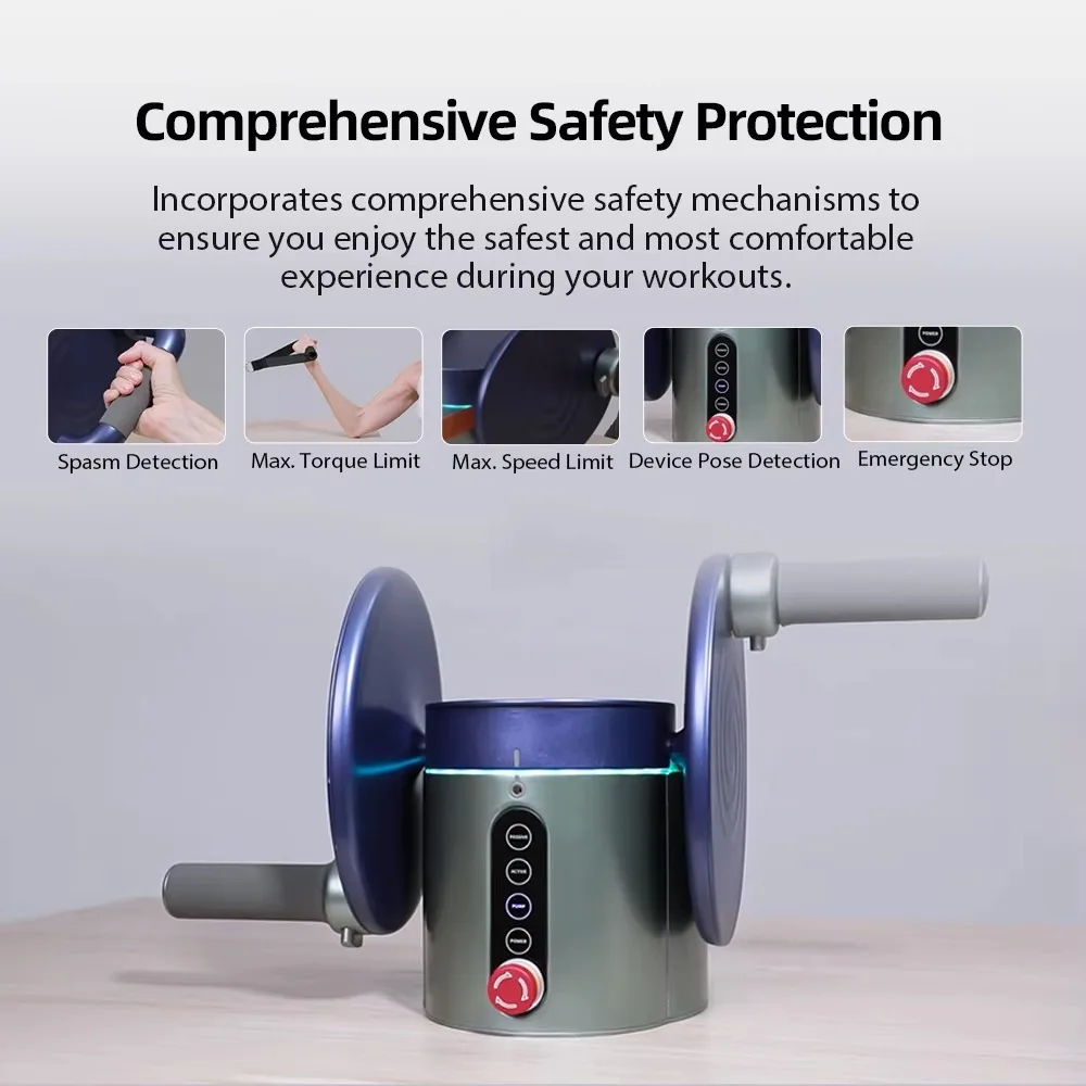 

Cardio Mini Seat Bike Trainer Fitness Office Under Desk Oval with Screen