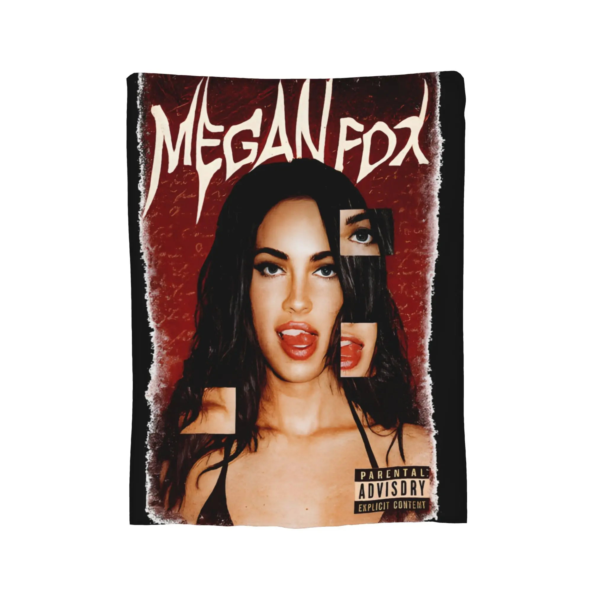 Megan Fox Flannel Blankets  Funny Throw Blanket for  Sofa Bedding Lounge 200x150cm Quilt
