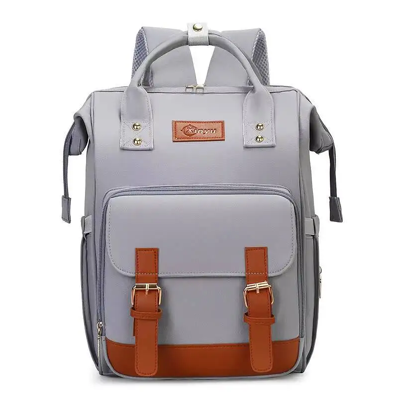 Borsa per mamma Mamma Bambino Spalla singola/doppia Zaino femminile in pelle da donna Borsa da viaggio per esterni di grande capacità Maternità