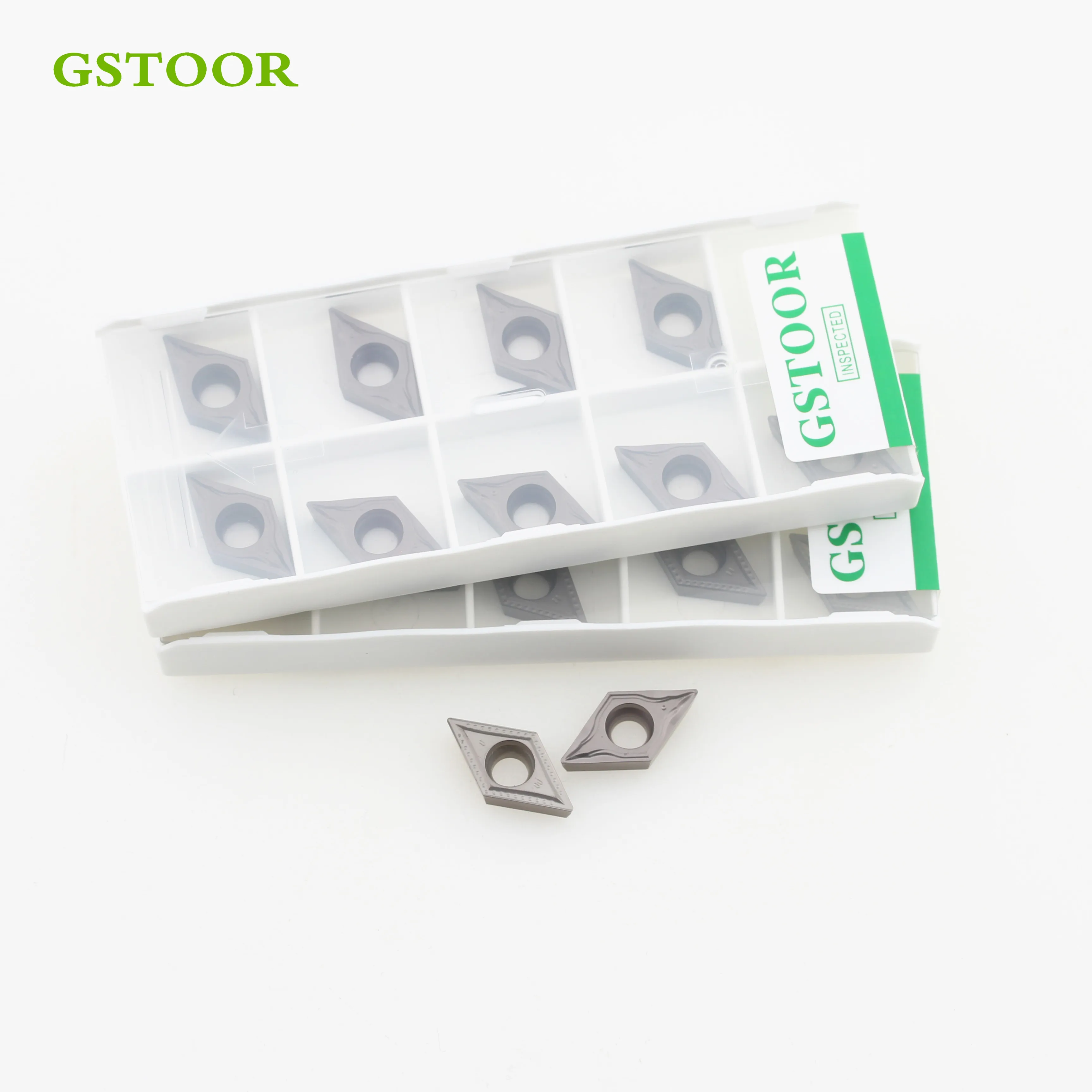 

DCMT070204 DCMT11T304 DCMT11T308 FG HQ PS MT GC3000 Токарные инструменты для керамики Токарный станок с ЧПУ Твердый сплав для стальных деталей