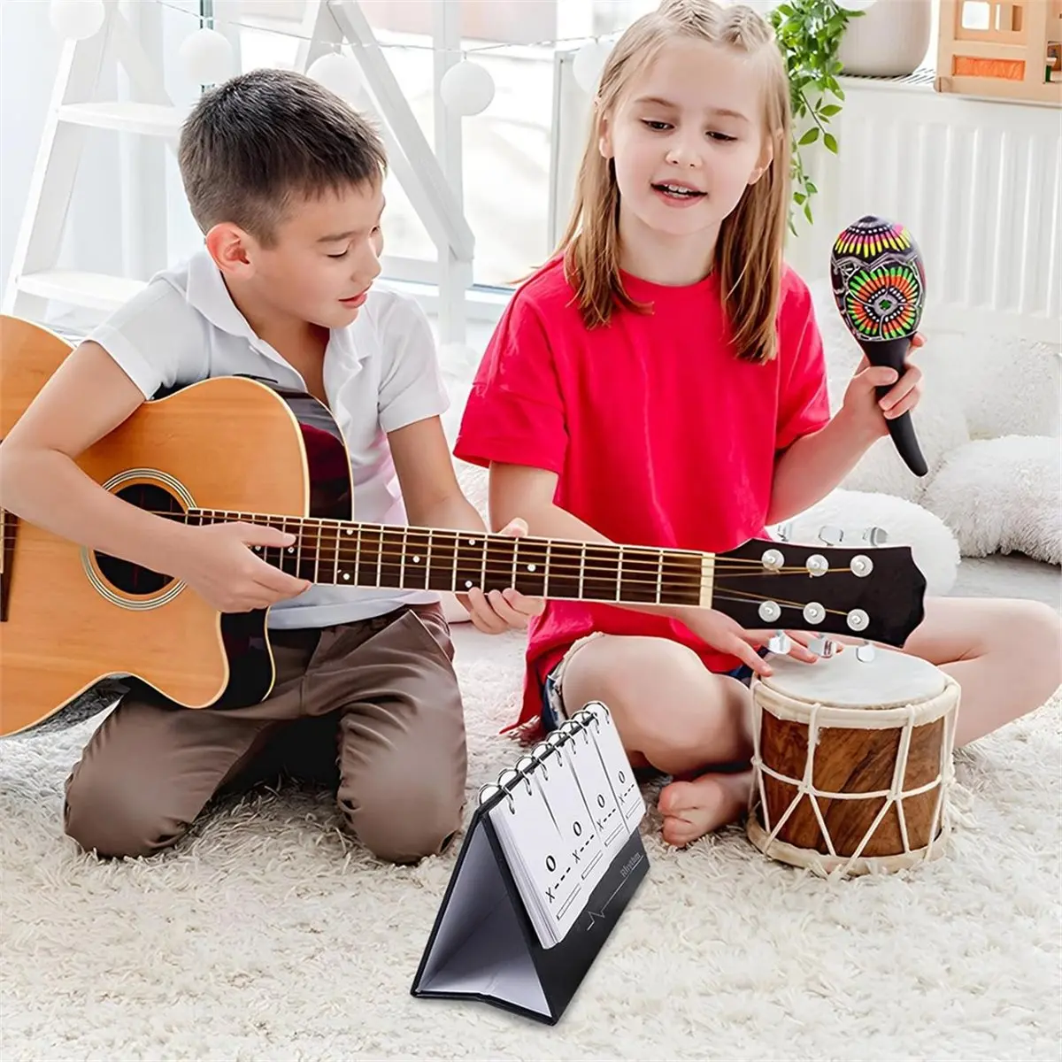 Piano Flash Cards for Beginners, Note Training Card Music, Large Size Musical Notation Learning Clear Print, Paper Study
