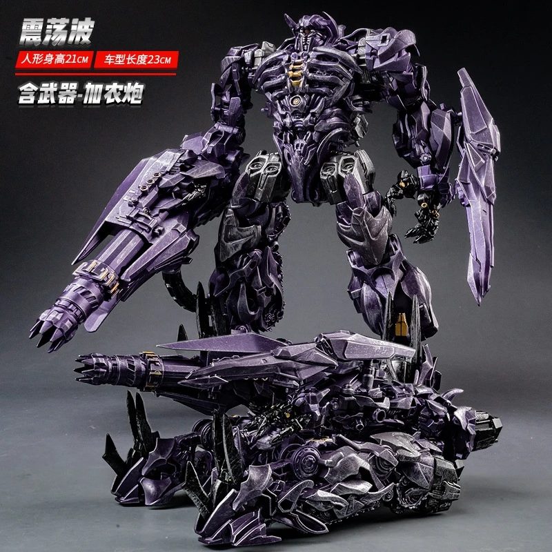 

New Sale Transformation Shockwave Movie Version Tw-1028b Robot Tank Model Action Figure Decoration Festvial Gift Surprise Toys