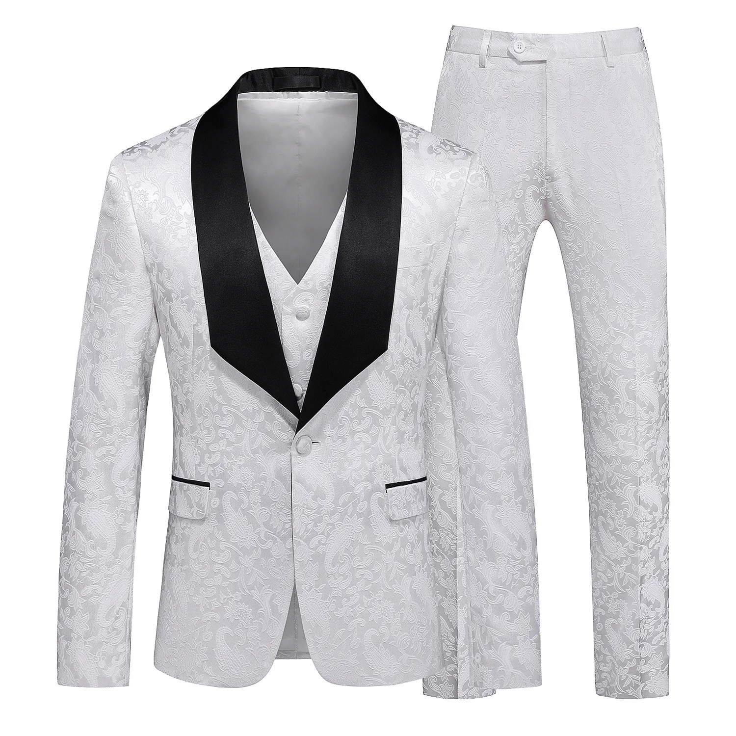 Terno formal casual masculino, vestido de noiva fino noivo, melhor noivo, coreano, P051, novo