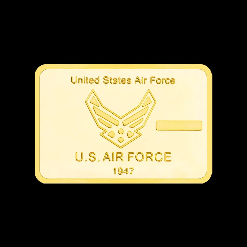 القوة الجوية للولايات المتحدة الأمريكية ، تذكار قتال الصقر ، بار مطلي بالذهب ، عملة تذكارية ، عملة التحدي ، عملة الشرف ،