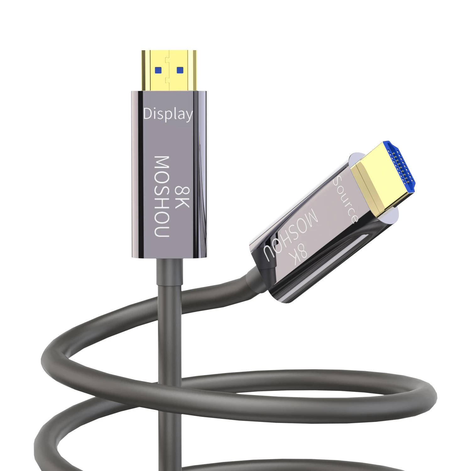 8K światłowód kabel hdmi TPU elastyczny przewód Ultra szybki dynamiczny HDR eARC HDCP 2.2 dla LG Samsung TCL Sony RTX 3080 3090