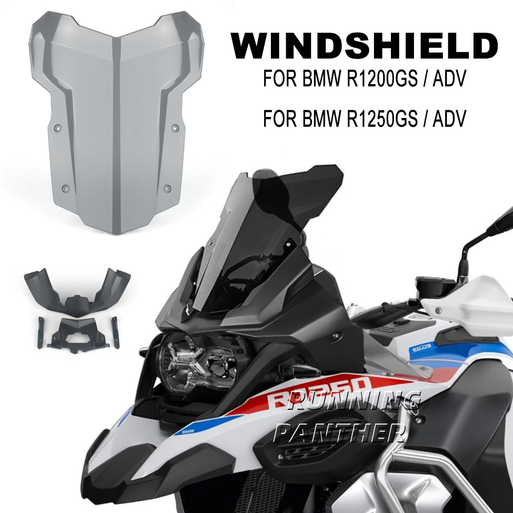 For BMW R1250GS R1200GS R 1250 1200 GS ADV Adventure Motorcycle Rally Windscreen Windshield Wind Screen Shield Deflector Guard