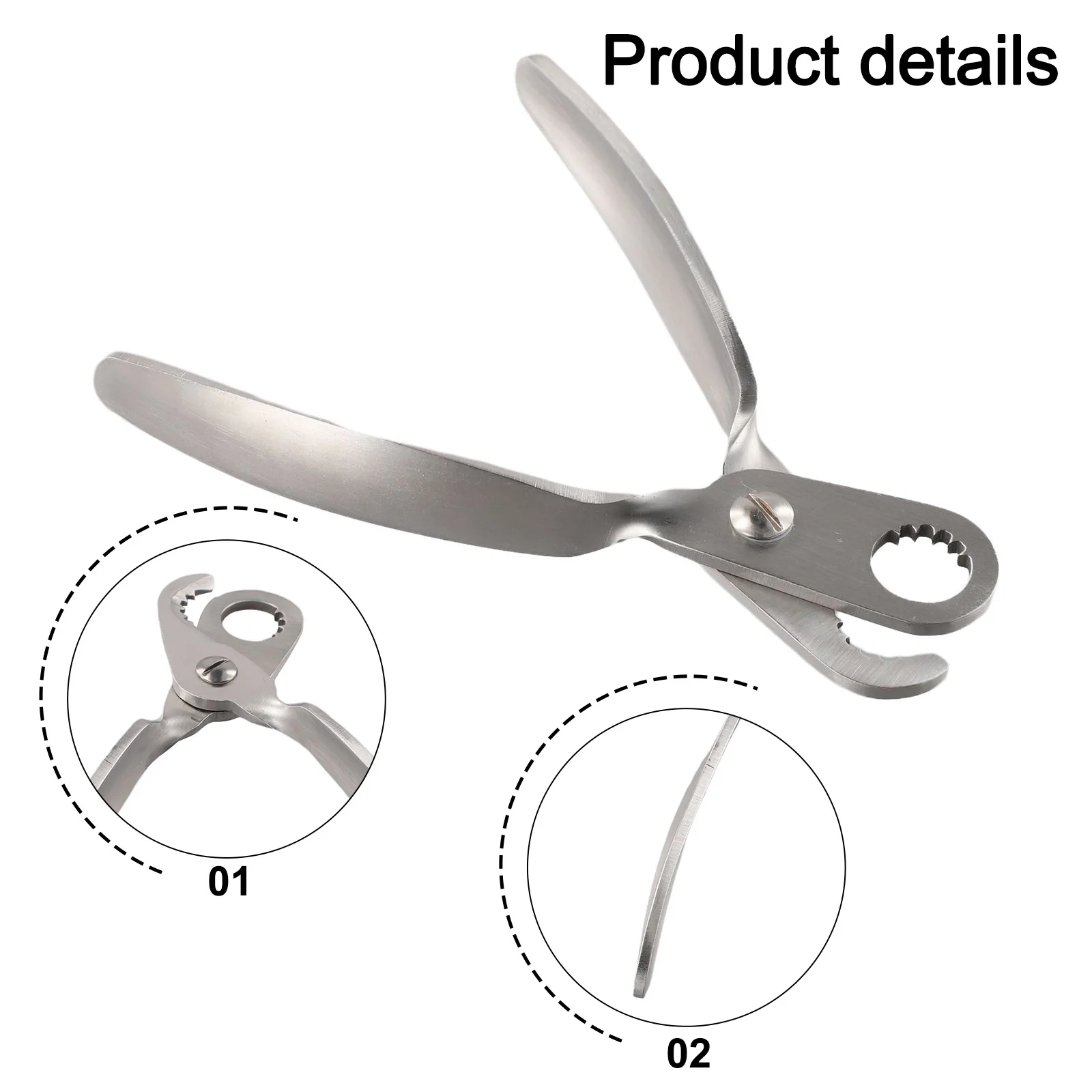 Snail Tail Cutting Tool Bottle Opener Stone Snail Cutter Special Scissors Household Kitchens Stainless Steel Tail Removal Tools