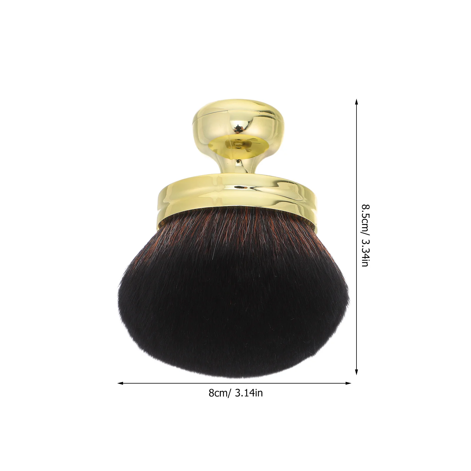 Multifunctional Mushroom Head Brush Short Handle Travel Size Soft Bristles Powder Blush Face Makeup Brush Facial Brushes