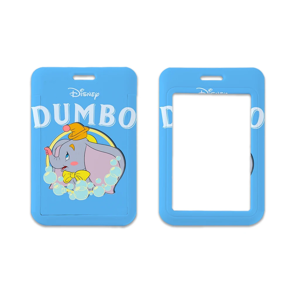 Disney Dumbo-USBバッジホルダー,キー,idカード,ジムセル,電話ストラップ,diyの吊りロープ,リングアクセサリー用