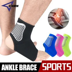 1PC Protective Football Ankle Support Basketball Ankle Brace Compression Strap Achilles Tendon Brace Sprain Protect Foot Bandage