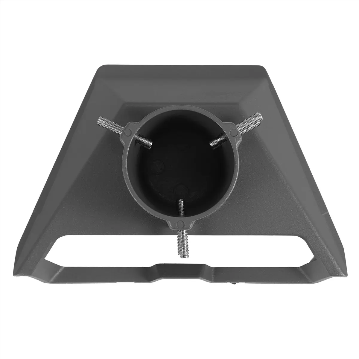 For Gen 3 Mount Pipe Adapter for Gen3 Mounting Plate Roof Eaves Bracket Gray-BCBW