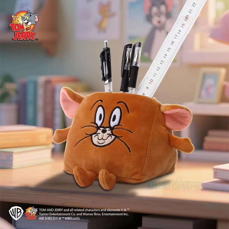 12 センチメートル面白いかわいいトムとジェリー携帯電話ベースぬいぐるみ変換シリーズかわいい漫画ぬいぐるみ人形