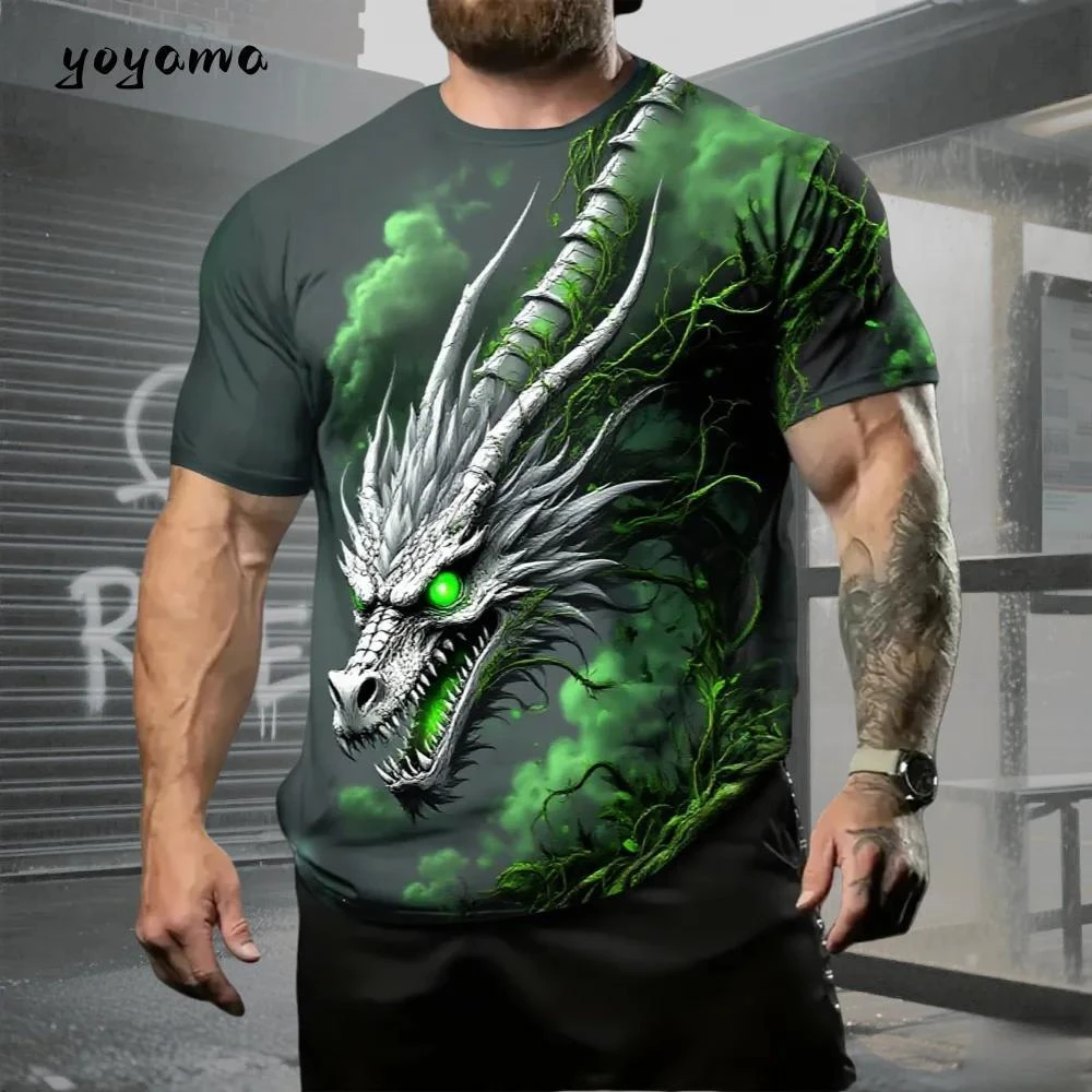 

Men Full 3D All Over Print T-Shirt Crew Neck Short Sleeve Casual Tops Hip Hop Streetwear Plus Size Summer Tees